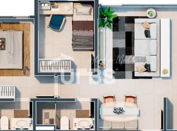 Apartamento de 2 quartos, Goiânia · APARTAMENTO 55MT 2 QUARTOS SETOR VILA ROSA