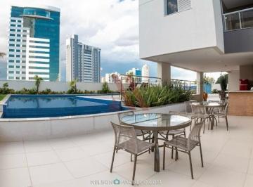 Apartamento · 42m² · 1 Quarto · 1 Vaga · Lounge 22 Flat mobiliado para locação com lazer completo no Setor Oeste Próximo a Praça do Sol