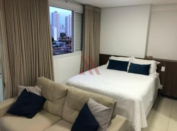 Apartamento · 42m² · 1 Quarto · 1 Vaga · Lounge 22 Flat mobiliado para locação com lazer completo no Setor Oeste Próximo a Praça do Sol