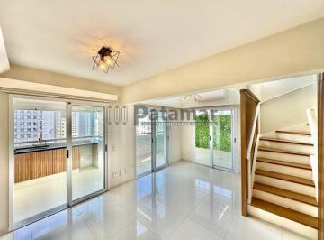Apartamento · 108m² · 2 Quartos · 2 Vagas · Ed. Persona Paraíso - Cobertura Duplex 2 suítes, 2 vagas, varanda gourmet fechada com jacuzzi.