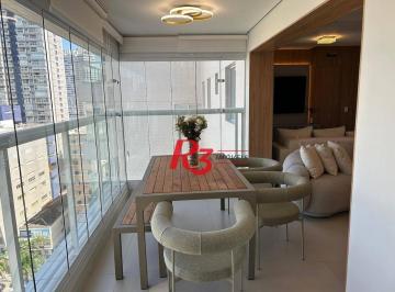 d9945350377e29922d7608f06dbb8bb1fe7c6da1 · Apartamento à venda, 100 m² por R$ 2.120.000,00 - Gonzaga - Santos/SP