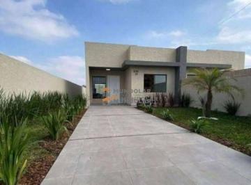 4c20964670bea917f46f78e24cdaa48ad7e1534c · Casa com 3 dormitórios à venda, 52 m² por R$ 425.594,00 - Costeira - Araucária/PR