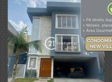 d6e24039be2725c50f857f5b7ac4e5c23cf234e9 · Casa com 3 dormitórios à venda, 200 m² por R$ 1.990.000,00 - New Ville - Santana de Parnaíba/SP