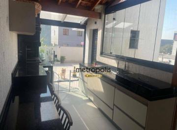 Cobertura Gourmet · Cobertura com 2 dormitórios à venda, 90 m² por R$ 691.000,00 - Vila São Pedro - Santo André/SP