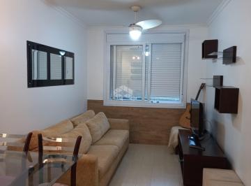 Apartamento · 49m² · 1 Quarto · Excelente apartamento 1 dormitório, cozinha, amplo living com 2 ambinetes, banheiro, area de serviço