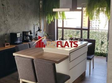 Apartamento · 96m² · 1 Quarto · 1 Vaga · Flat com ótimo preço no bairro Vila Nova Conceição. Confira!