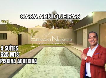 Foto 01 · CASA ARNIQUEIRA ALTO PADRÃO- 4 SUÍTES- 625 MTS- ESPAÇO GOURMET COMPLETO
