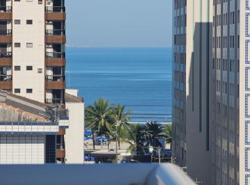 Apartamento de 1 quarto, Praia Grande · Apartamento vista mar com garagem