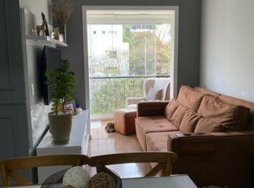 Apartamento · 57m² · 2 Quartos · 1 Vaga · Apartamento semi mobiliado com 57m² de área útil, 2 dormitórios sendo 1 suíte, 1 vaga