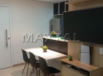 Apartamento · 48m² · 2 Quartos · 1 Vaga · Apartamento à venda de 48m², com 2 quartos, 1 suíte, sala e piscina. Vila Bela Vista.