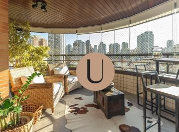Varanda · Apartamento com 4 dormitórios, 3 suítes, andar alto vista livre, churrasqueira na varanda da cozinha