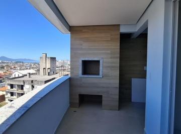 a3479dc6428ecbd66dea47198cdc6ce6d4695311 · À venda | 96 m², Andar Alto, Vista Mar, 3 quartos e 1 vaga - Barreiros, em São José.