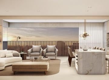 Living · Imperdível oportunidade de adquirir um luxuoso apartamento em Moema, São Paulo-SP: 3 quartos, 3 suít