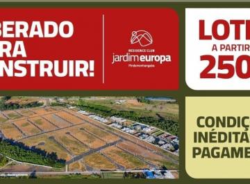 Terreno , Pindamonhangaba · Jardim Europa Residence Pindamonhangaba | LOTES a partir de 250m²