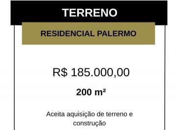 Foto 01 · Terreno, Residencial Palermo, Franca, SP