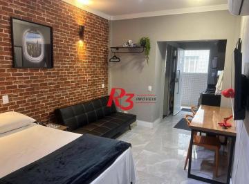 baf6a9e74982299f002a217ac0be164079cd0aed · Kitnet com 1 dormitório à venda, 28 m² por R$ 375.000,00 - José Menino - Santos/SP