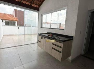Area Gourmet · Cobertura com 2 dormitórios à venda, 90 m² por R$ 491.000,00 - Santa Maria - Santo André/SP