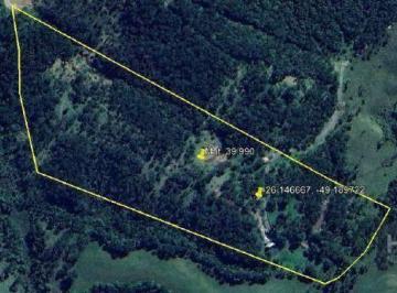 757f5bb47c28ff1b6098a1a655fcd4d39ce91ec0 · Terreno à venda, 20.000 m² por R$ 560.000 - São Miguel - Campo Alegre/SC