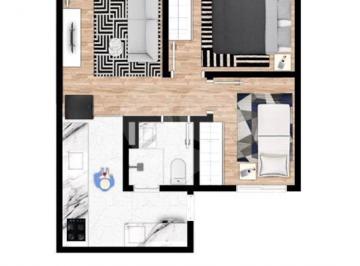 Apartamento · 37m² · 2 Quartos · Apartamento com 2 quartos à venda em Vila dom pedro ii - SP