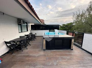 a4c2c23010f0894d0570c730437e52a9bd8a23c1 · Maravilhosa cobertura duplex, 3 suítes, piscina, 2 vagas, Recreio dos Bandeirantes.