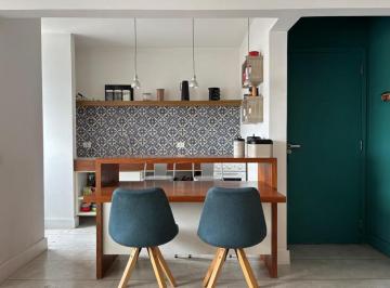 Cozinha integrada · Apartamento a venda na Rua Padre Artur Somensi, Vila Madalena, São Paulo, SP