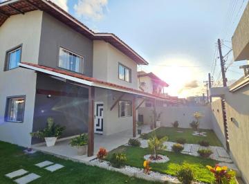 Casa de 4 quartos, Lauro de Freitas · Casa Alto Padrão Vilas do Atlântico, 221m², 4 Quartos, Segurança 24h