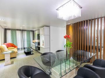 Apartamento de 3 quartos, Curitiba · Apart. Younique Água Verde, mobiliado, 3 dorm. 1 suíte, 120 m² priv. 2 vagas