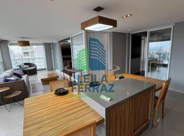 Apartamento · 225m² · 3 Quartos · 4 Vagas · APARATAMENTO PARA ALUGAR TATUAPÉ MONTE SERRAT 3 SUÍTES 4 VGS  MOBILIADO