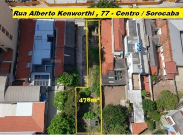 Terreno · 478m² · Terreno para venda com 478m² - Centro - Sorocaba - SP