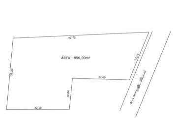 Terreno · 996m² · 3 Quartos · Imóvel - Venda B: Jacaré Cabreúva/SP