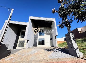 Casa · 137m² · 3 Quartos · 2 Vagas · Moradas das Flores Sobrado com 3 dormitórios à venda, 137 m² por R$ 950.000 - Jardim Ecoville I - Ca