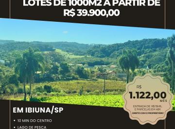 Rural , Ibiúna · Oportunidade! lotes de 600m apenas R$ 35mil - Ibiúna/SP