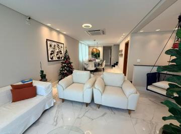 Casa · 331m² · 6 Quartos · 2 Vagas · Sobreposta alta no Boqueirão, Santos: 6 quartos, 5 suítes, piscina e espaço gourmet