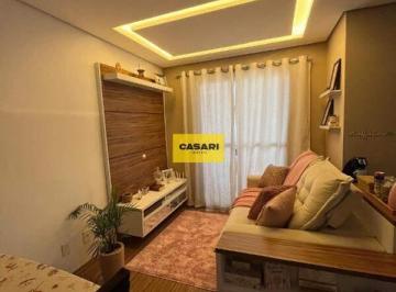 Apartamento · 50m² · 2 Quartos · 1 Vaga · Apartamento reformado de 50m² com 2 quartos à venda em Santo André – Móveis planejados e condomínio 