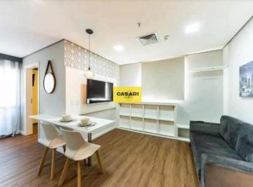 Apartamento · 46m² · 1 Quarto · 1 Vaga · Flat com 1 dormitório em Jardim Bela Vista, Santo André – Conforto e praticidade