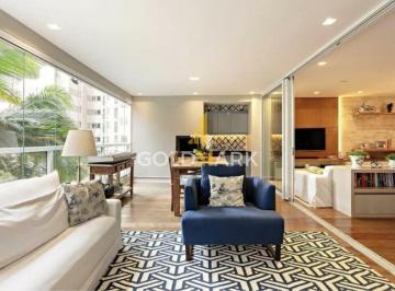 Apartamento · 180m² · 4 Quartos · 3 Vagas · Campo Belo Apartamento á venda com 4 Quartos e 4 banheiros à Venda, 180 m² por R$ 3.490.000