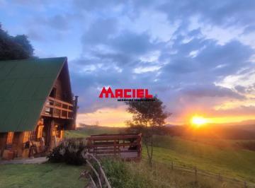 Rural · 48m² · 1 Quarto · 2 Vagas · VILA SÃO GERALDO: CHALÉ RÚSTICO COM LAREIRA E DECK!!!