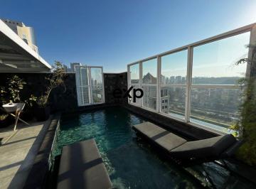 Apartamento · 315m² · 4 Quartos · 3 Vagas · Cobertura Duplex 315 m com vista livre incrível para a Ponte Estaiada-aceita permuta por Cobertura m