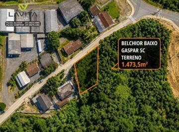a1789e1db1f2e26f9fe7fe304b2d28946c62fbeb · Terreno à venda, 1473 m² por R$ 550.000,00 - Belchior Baixo - Gaspar/SC