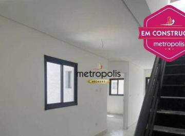 a69116822b50dac792335871193d3bd341e0893f · Cobertura à venda, 100 m² por R$ 551.000,00 - Vila Floresta - Santo André/SP