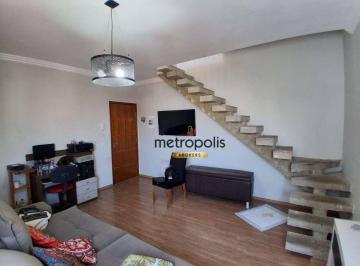 SALA DE ESTAR · Apartamento Duplex com 3 dormitórios à venda, 129 m² por R$ 650.000,00 - Jardim Pilar - Mauá/SP