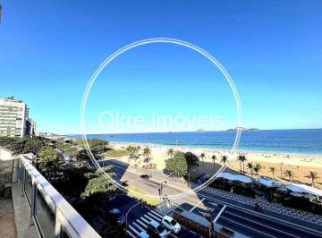 Apartamento · 267m² · 3 Quartos · 2 Vagas · Cobertura de luxo de frente para o mar com 350 m² e vista deslumbrante em Ipanem