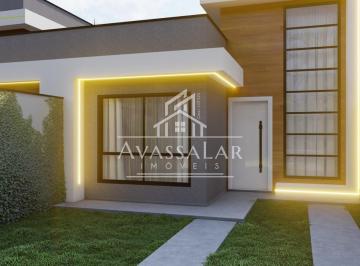 Casa · 60m² · 2 Quartos · 2 Vagas · Casa com 3 quartos e espaço gourmet - Veneza | Fazenda Rio Grande PR
