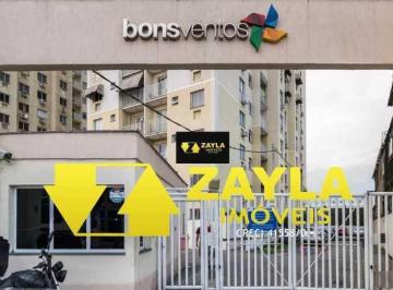 Apartamento · 60m² · 2 Quartos · 1 Vaga · Apartamento 2 quartos vaga na garagem à venda no Condomínio Bons Ventos - Irajá,