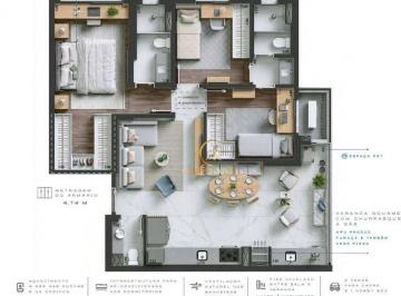 2956ab3231ec49745fbbec5a690e98ce8b908681 · Kingdom North, para venda com 83,12m², 3 Quartos - Jardim Colinas, Em São José dos Campos/SP
