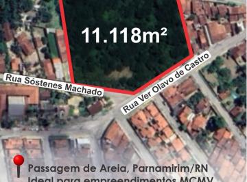 Terreno , Parnamirim · Terreno de 11.118 m² em Passagem de Areia – Parnamirim/RN | Esquina, Escriturado