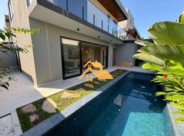 7b053e5fdc6be127e1b3a5ef20448a30b6772a8e · Casa nova em condomínio em Juquehy, 3 suítes, piscina privativa e arquitetura contemporânea em local