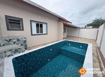 Casa · 170m² · 2 Quartos · 3 Vagas · CASA NOVA COM PISCINA E AREA GOURMET - 2 QUARTOS LADO PRAIA ITANHAEM/SP