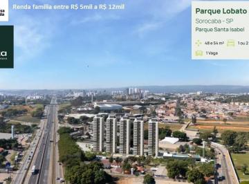 Apartamento · 54m² · 2 Quartos · 1 Vaga · Parque Lobato, Construtora Planeta, Sorocaba-SP