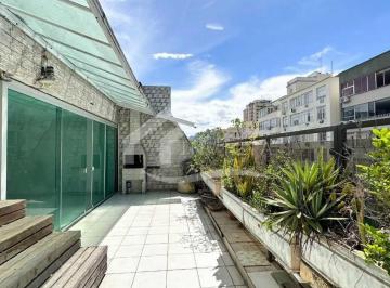 Apartamento · 340m² · 6 Quartos · 3 Vagas · Copanema: Cobertura Duplex com área externa, piscina e 3 vagas na escritura